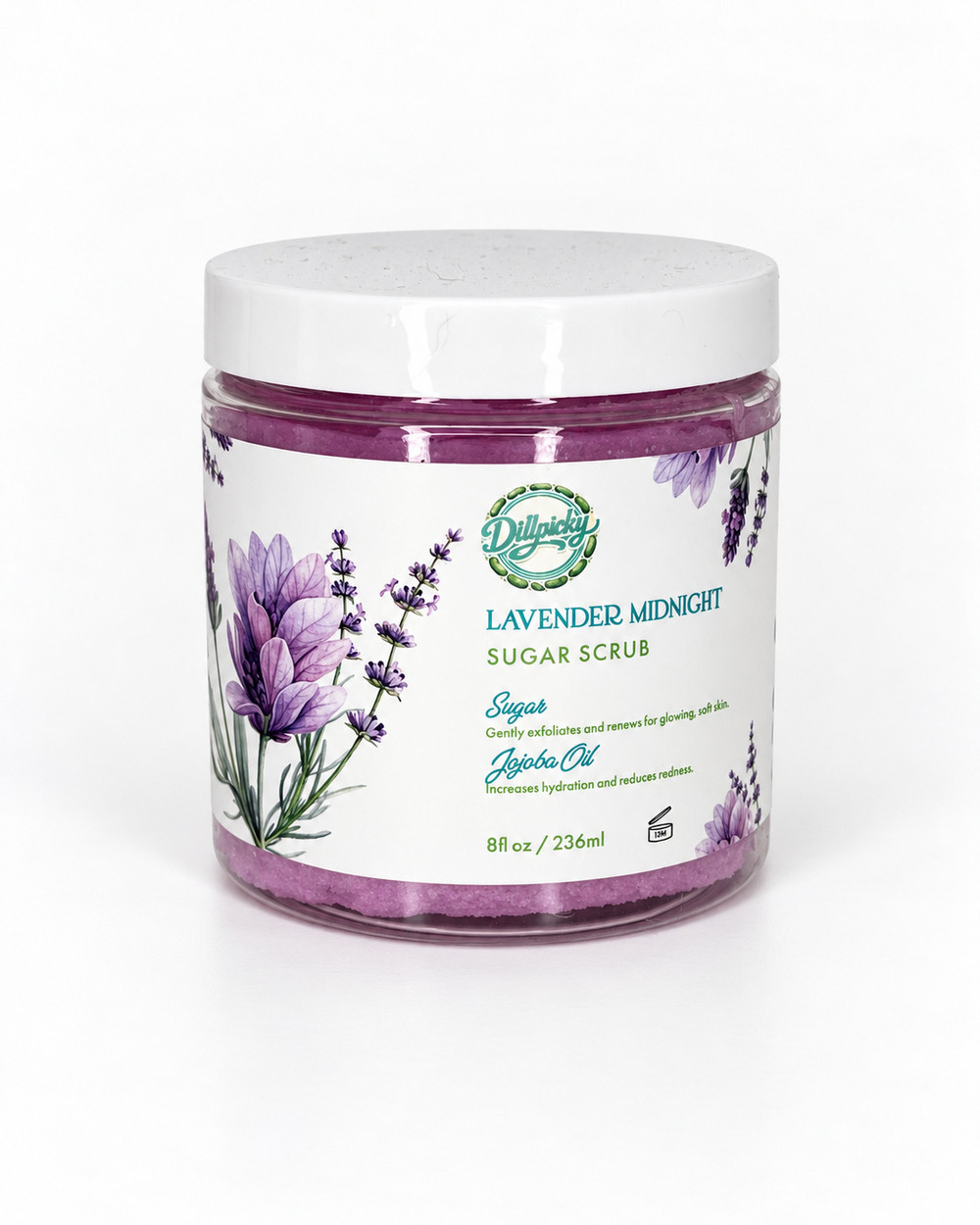 AMINNAH Dillpicky Lavender Midnight Scrub
